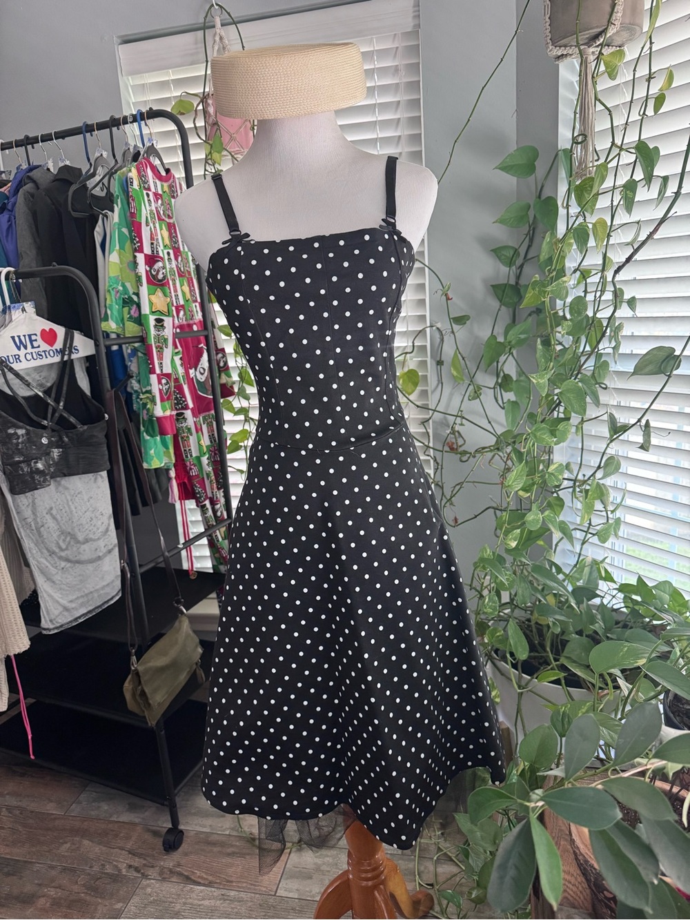 Vintage Inspired 50s swing dress